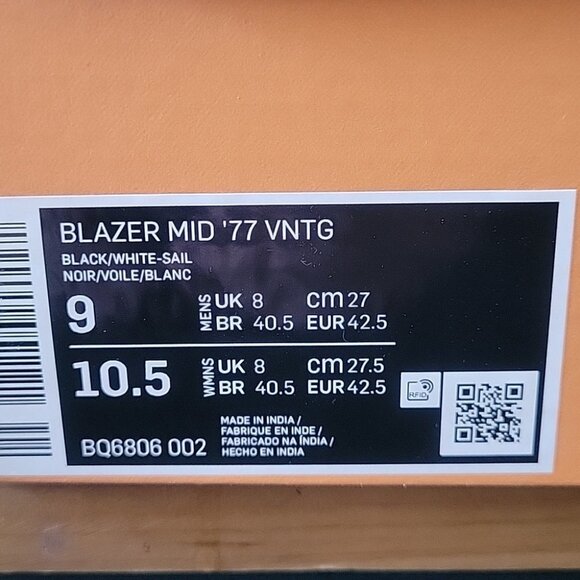 nike Blazer Mid '77 Vintage - Men's - Picture 10 of 10